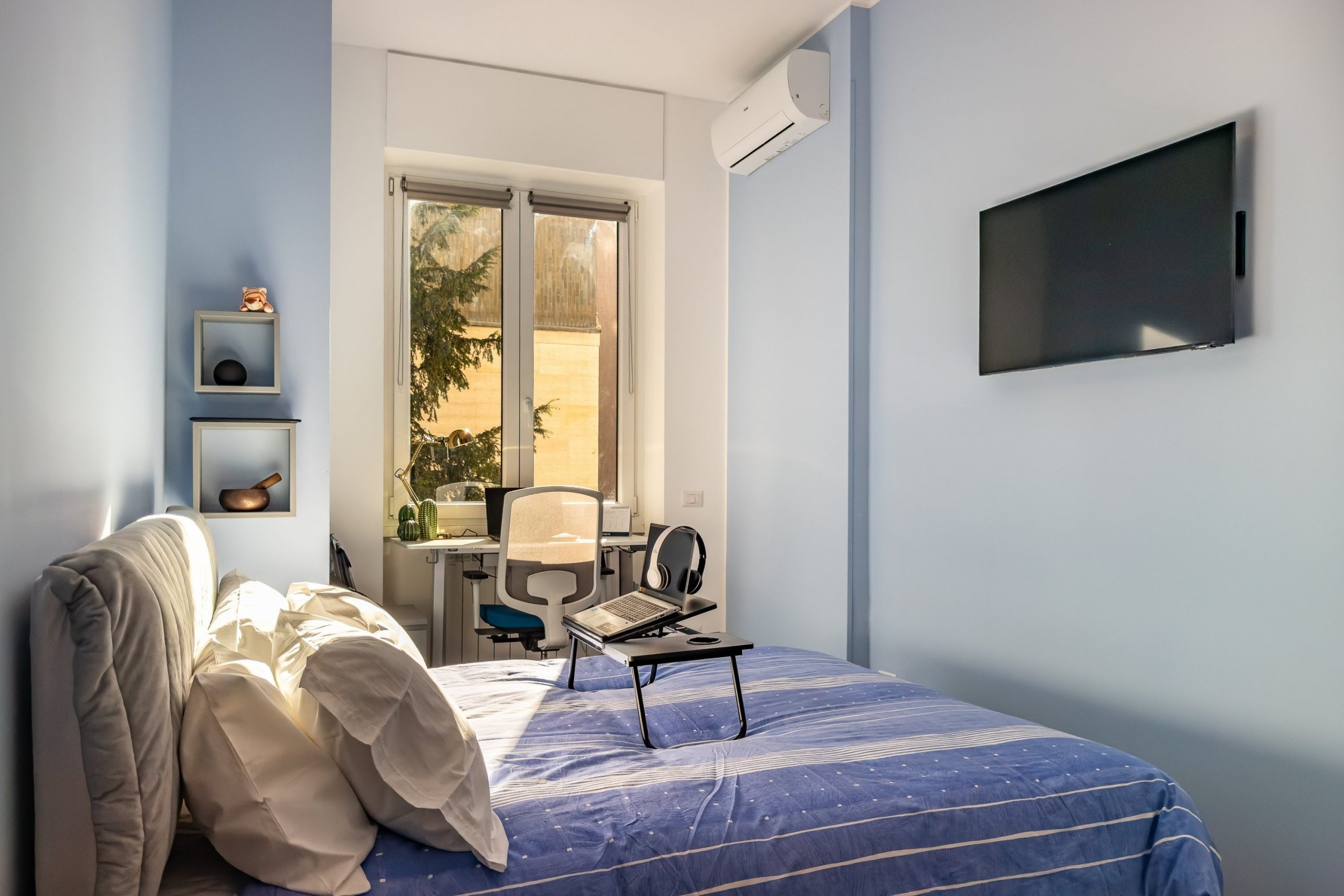 F205 per lavorare dal letto