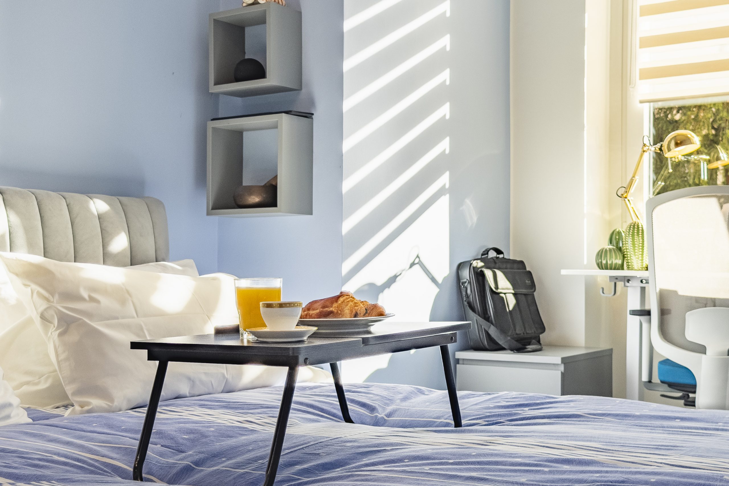 F205 per fare colazione a letto